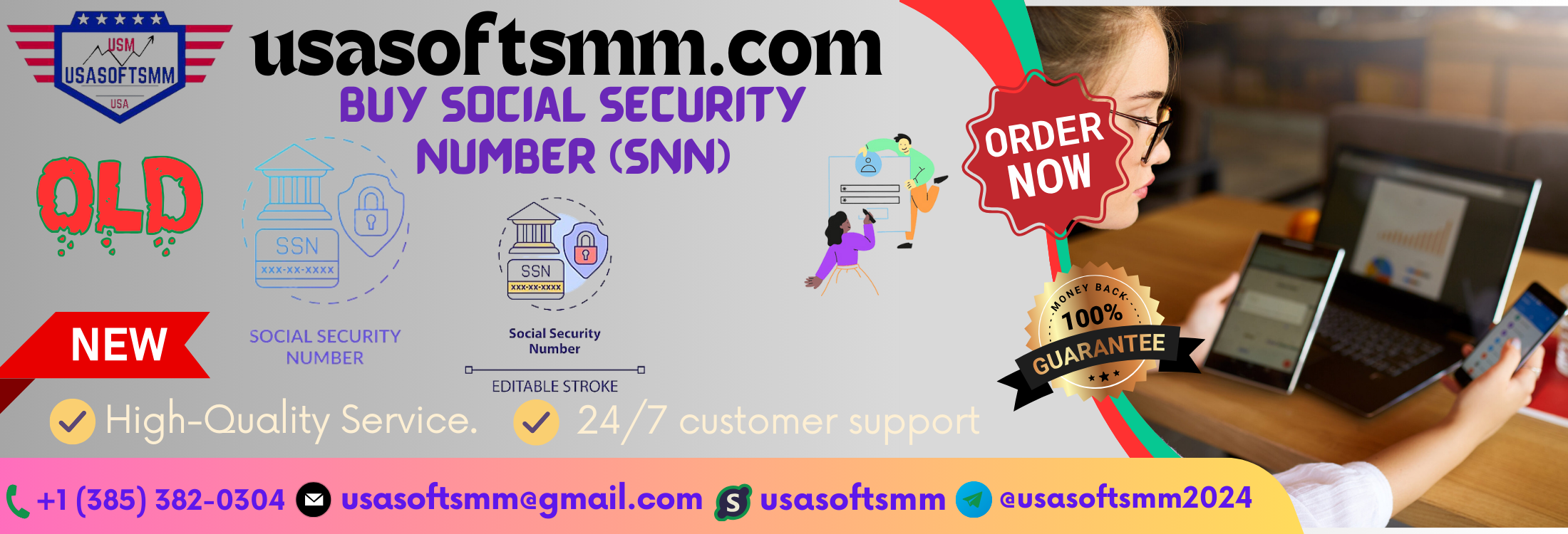 Buy Social Security Number (SNN)
