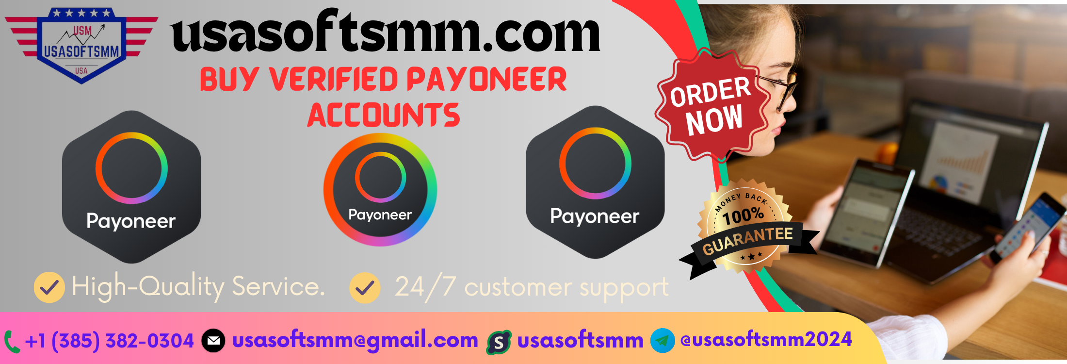 Buy Verified Payoneer Accounts